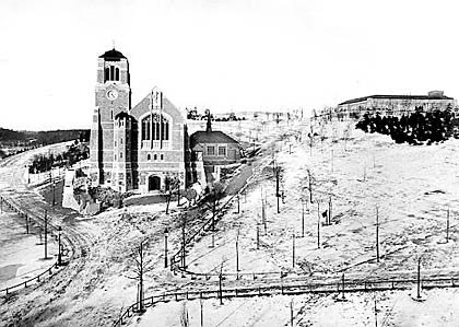 Vanadislunden med S:t Stefans kapell 1905